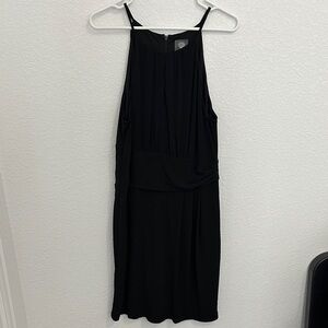 Vince Camuto Black Sleeveless Midi Dress